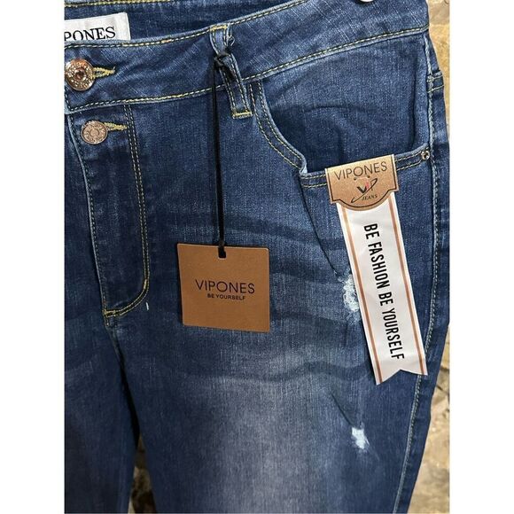 Women’s NWT Flair VIPones Size 16 Denim Five Pocket Jeans - Picture 2 of 7